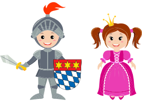 Ritter und Prinzessin | DingoBurg Dingolfing – Indoorspielplatz für Kinder
